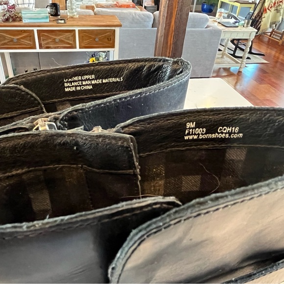 Born black leather boots women’s 9 - Picture 5 of 6